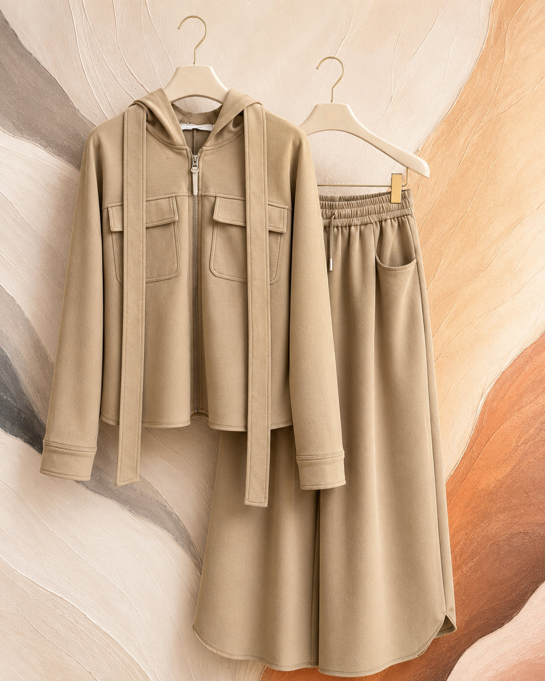 Quiet Luxury Hooded Co-ord