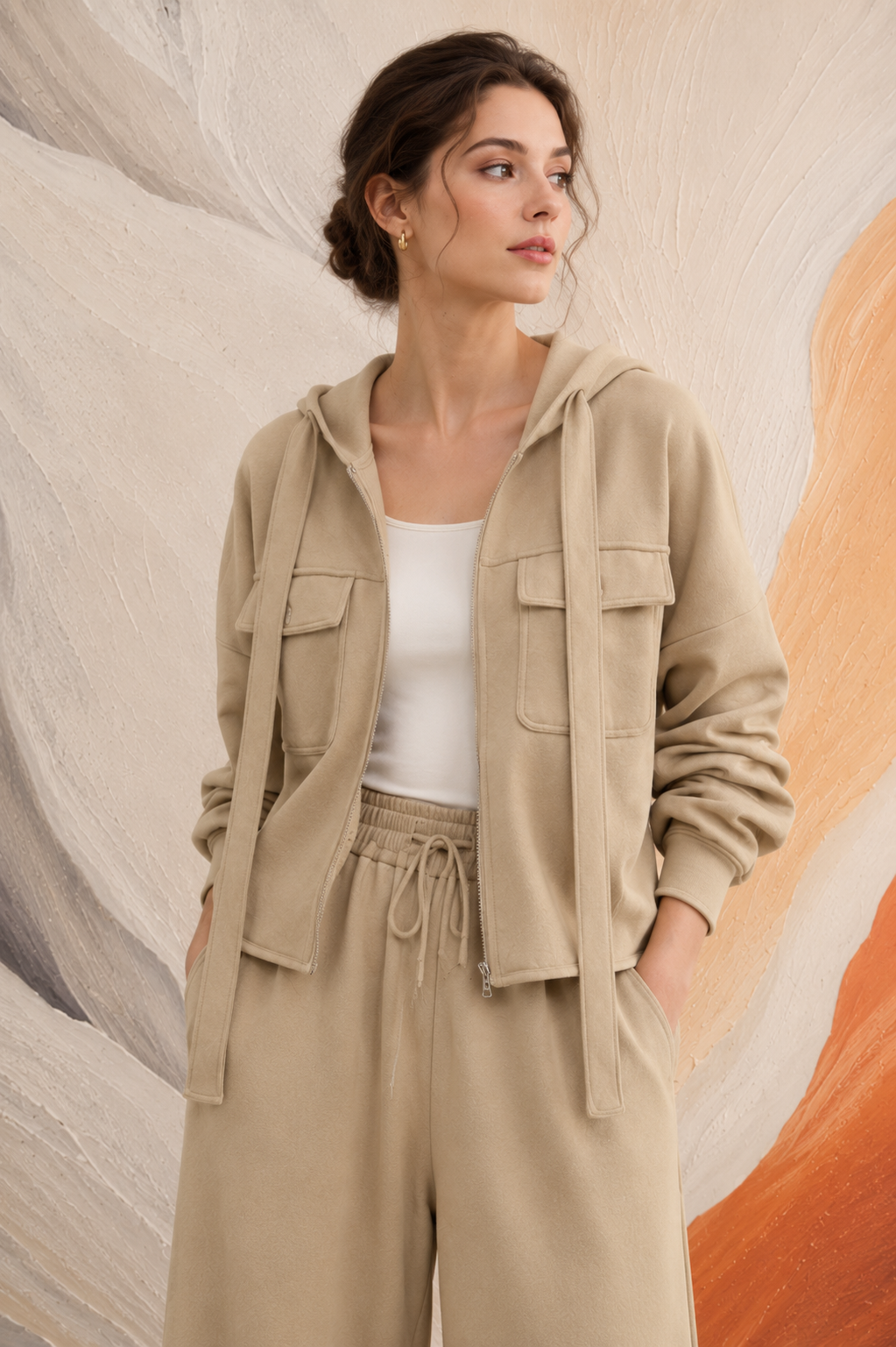 Quiet Luxury Hooded Co-ord