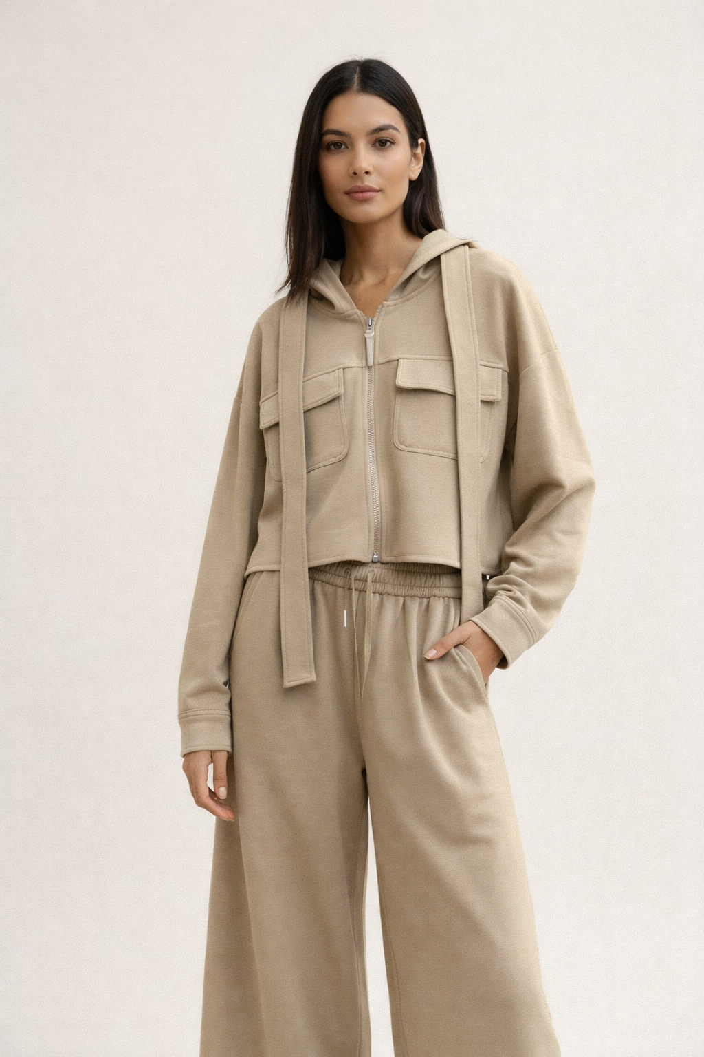 Quiet Luxury Hooded Co-ord